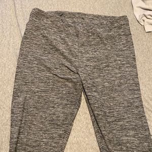 Gray leggings
